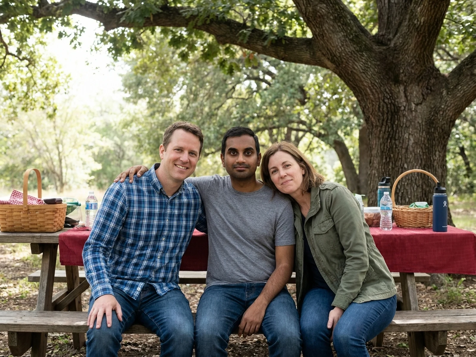 Localized blink correction in an authorized group photo