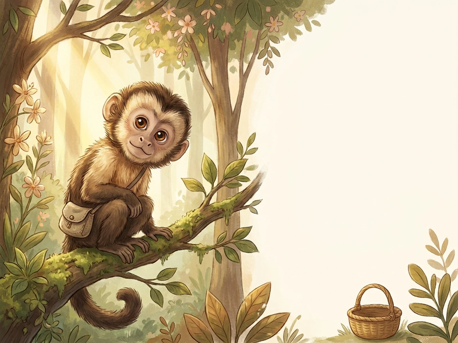 AI Monkey Generator example showing learning poster monkey with controlled lighting and clear composition