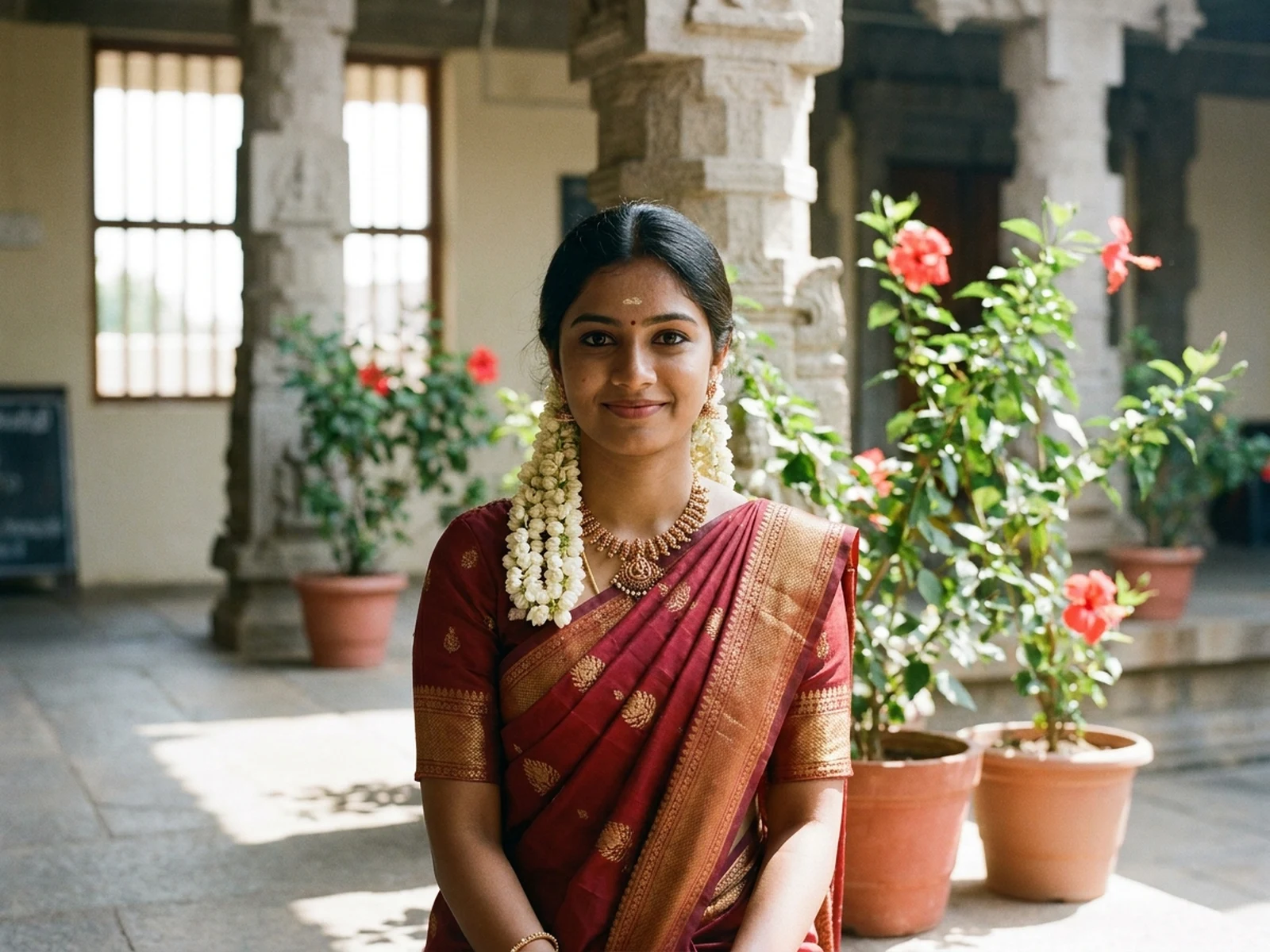 AI Tamil Girls Generator hero image for respectful Tamil-inspired portrait visuals with clear subject detail and polished composition