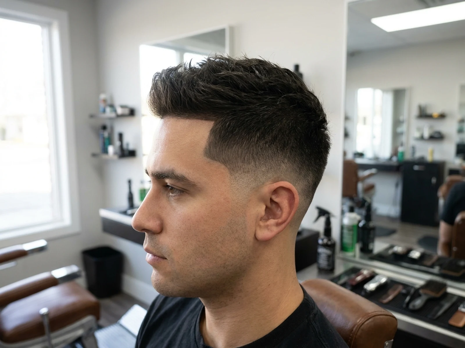 AI Taper Fade Haircut Generator hero image for taper fade haircut previews with clear subject detail and polished composition