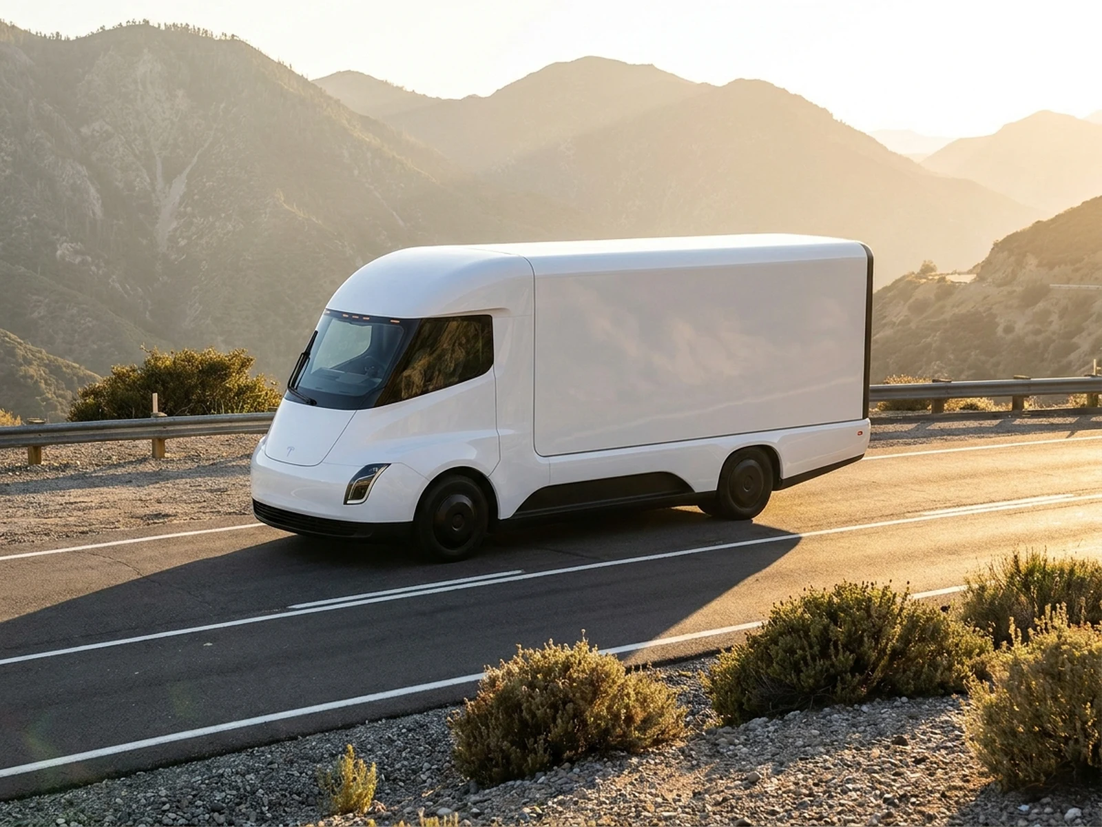 AI Truck Generator example showing side profile configurator with controlled lighting and clear composition