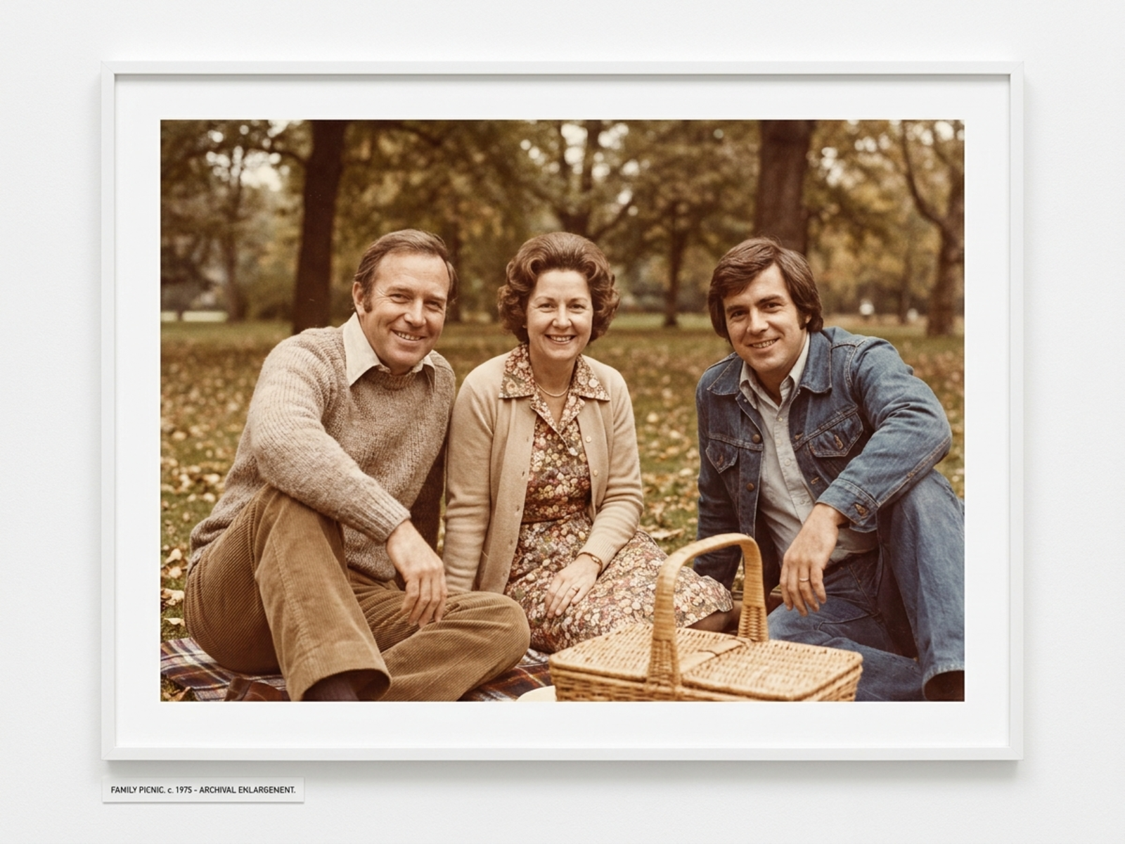 Archival family photo reframe with a tighter group crop and restrained grain cleanup